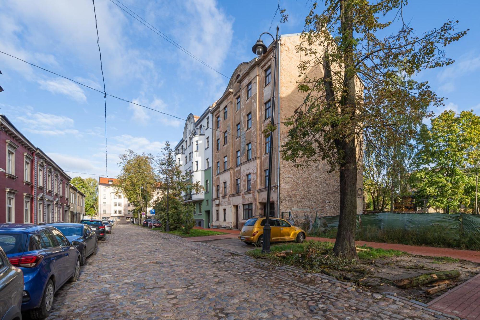 Lienes Iela Gem 1Br Apartment With Fireplace In Historic Unesco Center Riga Exterior foto